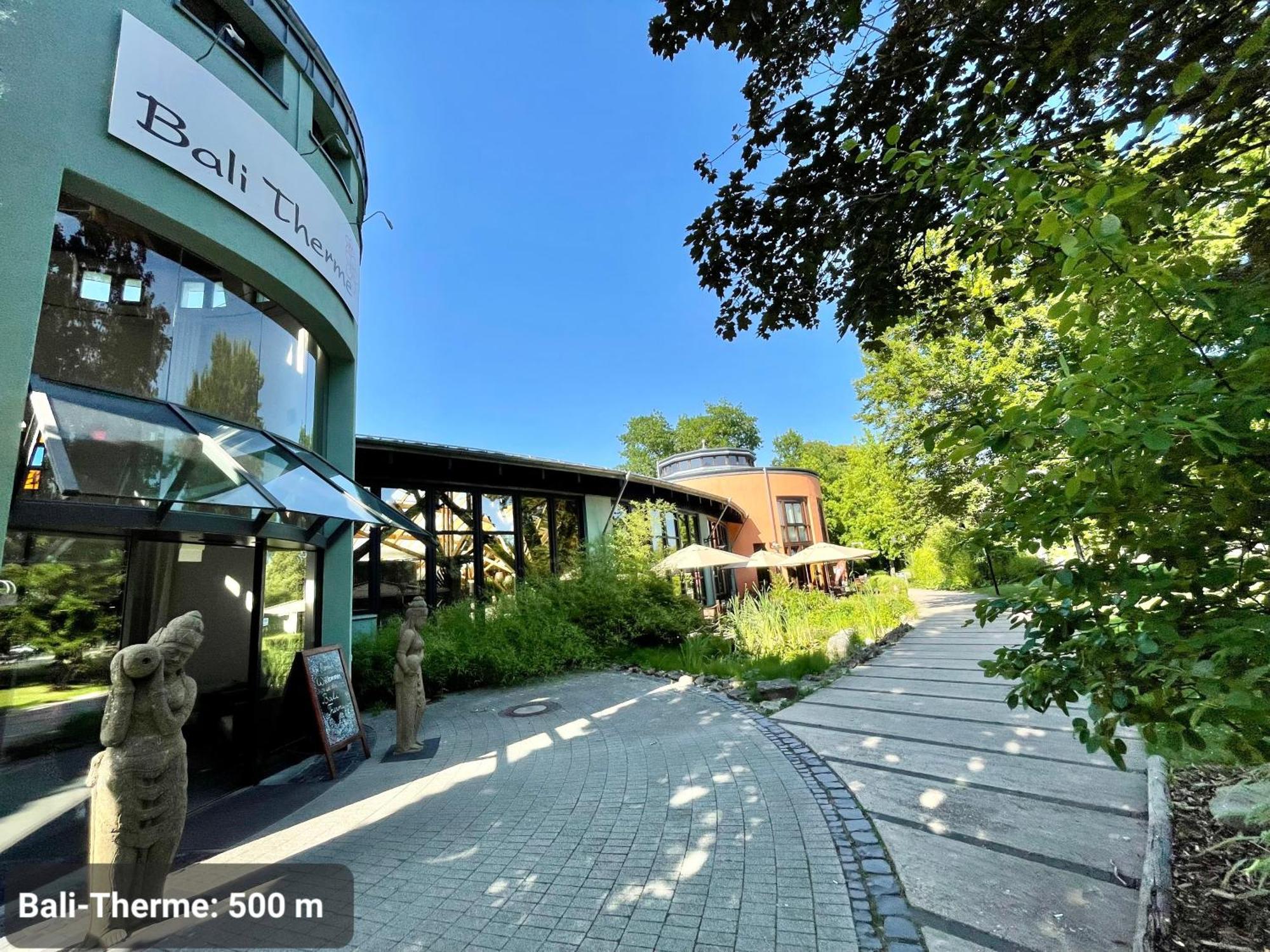 Kvartier2 In Top-Lage, 5 Min Zur Bali-Therme Und Gop, Hdz, Arbeitsplatz, Boxspringbett バート・エーンハウゼン エクステリア 写真